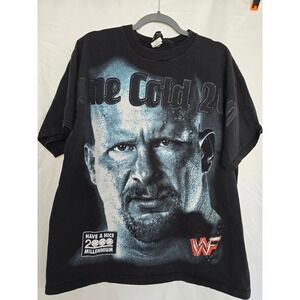 Vintage WWF Stone Cold‎ 3:16 Attitude Era Millennium T Shirt XL